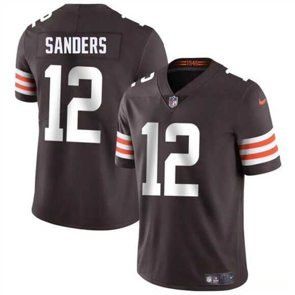 Mens/Youths Shedeur Sanders Jersey Brown Stitched - Picture 1 of 1